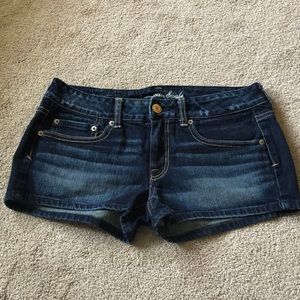 Dark Denim American Eagle Shorts